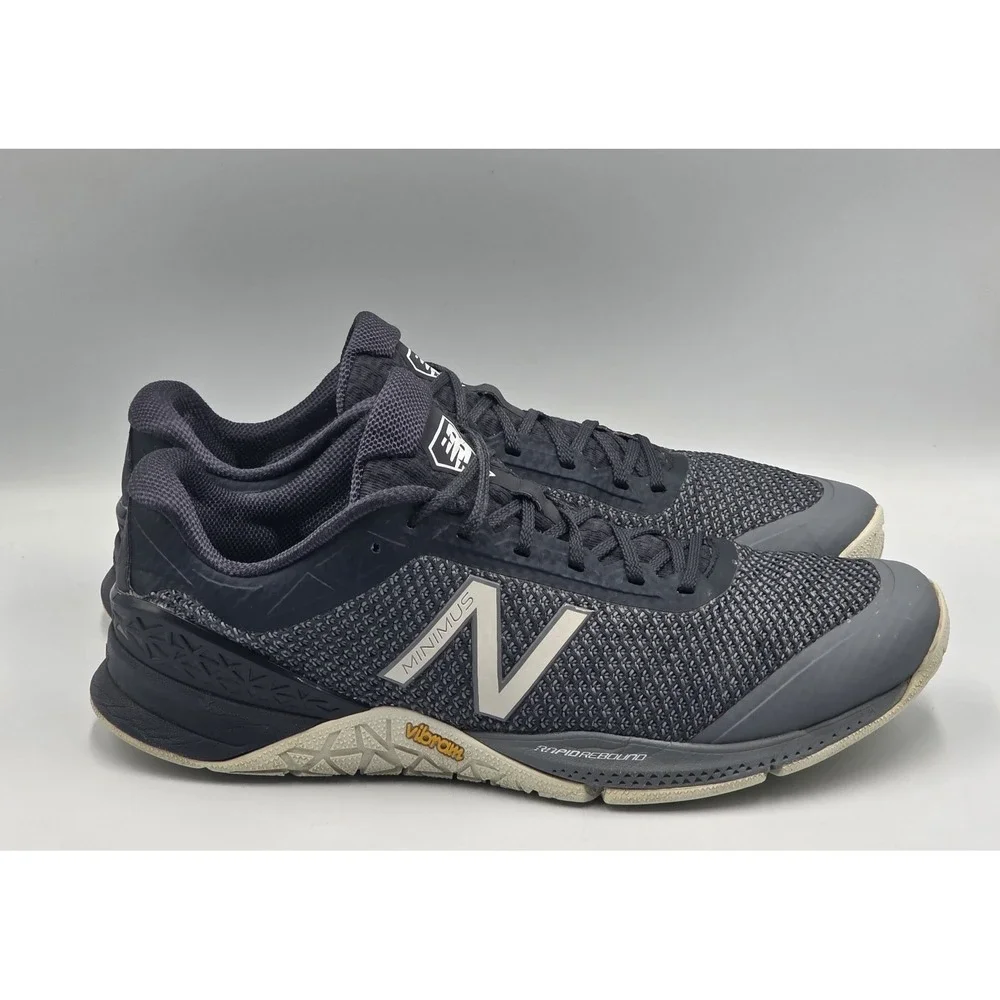 New Balance Minimus Training Shoes Mens Size 10 Black Crossfit Gym MX40GP